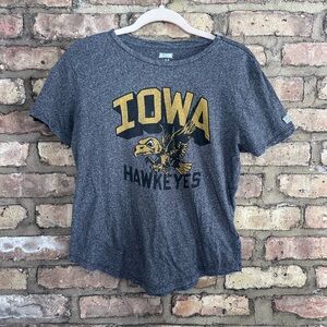 Iowa Hawkeyes Grey Graphic Tee